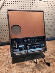 Vintage TEAC A-6010 Auto Reverse Reel-Reel For Parts or Repair Powers On AS-IS