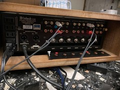McIntosh C22 Tube Preamplifier Electori 100V Japan Stock One Owner Wood Case
