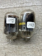 Pair 6JR6 Tubes Sylvania And RCA Both Tested good Matched