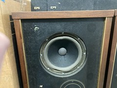 Vintage EPI Epicure M250 1980 Home Audio Speakers NEEDS REFOAMED