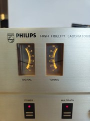RARE VINTAGE Philips HiFi Laboratories Stereo Tuner 673 AH673 Working Tested