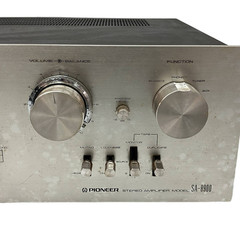 Pioneer SA-8900 Integrated Stereo Amplifier Silver Face 1970s Vintage 100V AC