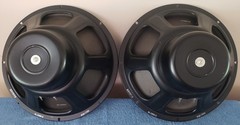 JENSEN P15N 15″ Fullrange Speakers,matched Pr.for Fender,300B Tube Amplifier, #1