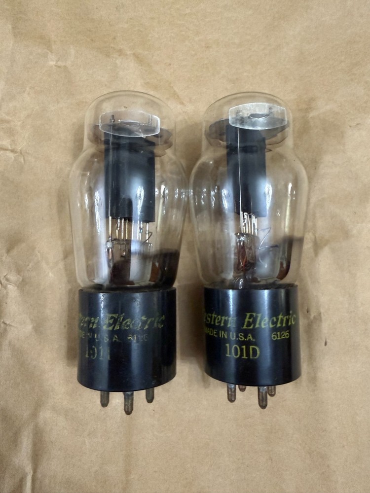 1 pair Western Electric 101D vintage tube