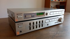 Sony TA-AX35 Amplifier & Sony ST-JX3L Tuner Made in Japan Vintage 1983