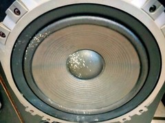 Vintage Pair Technics SB-S407 3 Way 150 Watts Hi-Fi Speakers Tan Cabinet W/Grill