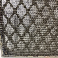 Original Sansui SP-1000 Speaker System Replacement Wood Lattice Grill Brown