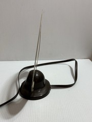 Vintage Mid Century JFD UHG Indoor TV Loop Halo Antenna Bakelite Base