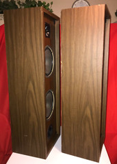 Vintage Wald Sound Model 841T Floor Speakers Working Condition.