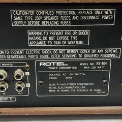 Rotel RX-404 AM/FM Stereo Receiver Tuner RX404 Vintage 70’s Free Shipping