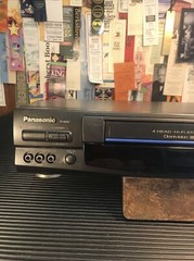 Panasonic PV-966H VCR 4-Head Hi-Fi Omnivision VHS *No remote* Cleaned / Working