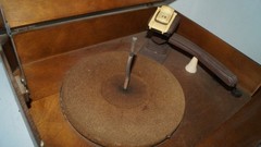 Vintage Wood ADMIRAL Model 6RP50-3A1AN Record Player Turntable 45 Watts – WORKS