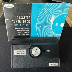 Vintage JULIAN JP-33 Cassette Tuner Pack to Convert to “Powerful AM Band Radio”