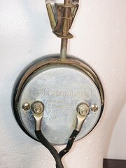 VTG 20’s 30’s Headphones C. Brandes USA Superior 1/4” connector Metal Headband