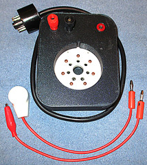 1 NEW TV-7 Vacuum Tube Test Adapter for 813 4E27A 5-125B Transmitting Tubes
