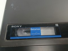 PARTS Sony Betamax Video Cassette Recorder SL-3030 Beta – UNTESTED – READ