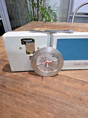 Very Rare! 1969 Crown TRP-126 Folding AM Radio & Phonograph w/cover Not working