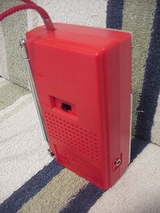 Panasonic RF-506 Red FM-AM Radio Repaired Works Excellent Vintage 1978