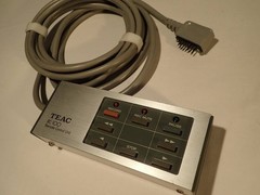 TEAC Open Reel Tape Deck with Wired Remote Control RC-100 Reel to Reel