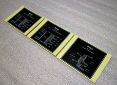 McINTOSH MC225 AMPLIFIER TRANSFORMERS DECAL LABEL STICKER SET – New Repro