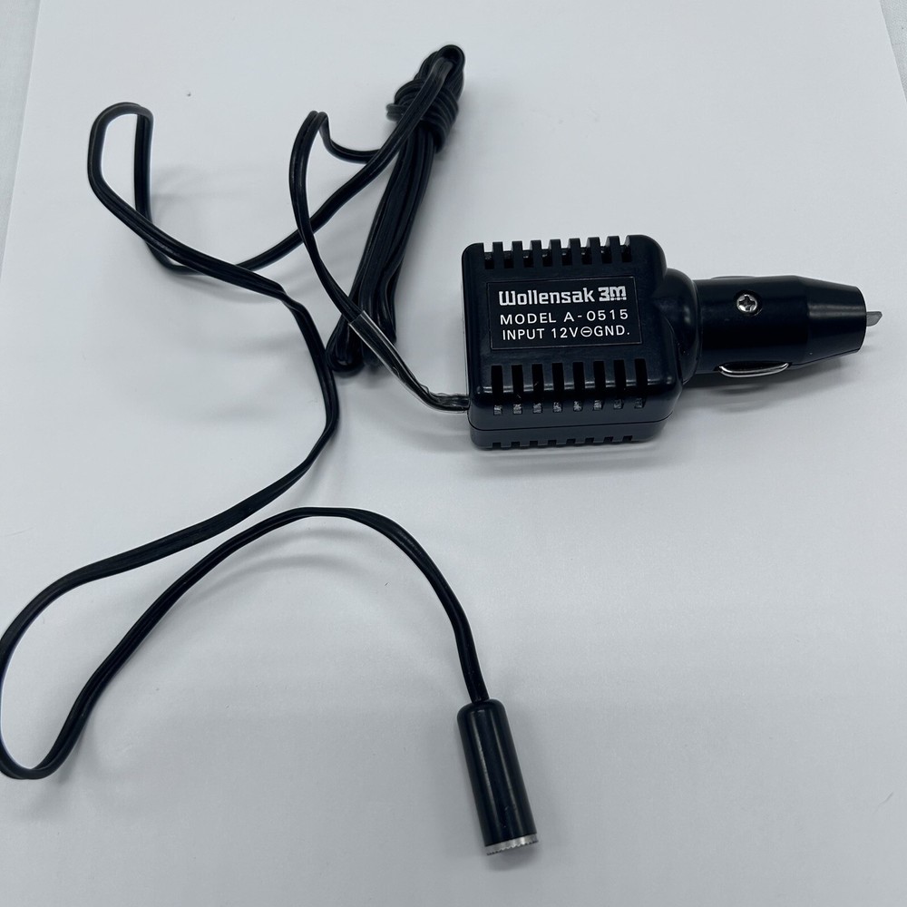 Vintage WOLLENSAK 3M A-0515 12V Car Power Adapter #045376 Japan