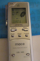 Mace Digital Audio Recorder Kit REC3 from 2002 – NEVER USED but TESTED – RARE