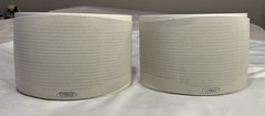 Cambridge SoundWorks S200 Multipole Surround Speakers Pair L/R White *Tested*