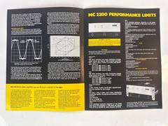 Vintage McIntosh MC2120 Amplifier Sales and Spec Sheet Brochure