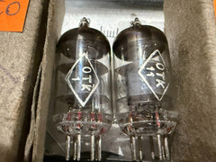 2x 6J1P-E ( 6AK5 EF95 6F32 6J1 ) MATCHED PAIR #1 (NEW BOXED 1965) Little Dot Amp
