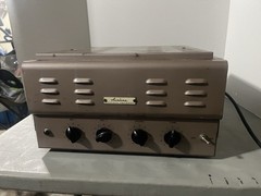 Vintage Airline Tube Amplifier PA Amp Phono Input RCA Tubes Untested As-Is