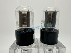 GE 6SN7GTB “GLOW DOME” Side Getter Copper Posts – PLATINUM MATCHED on AT1000
