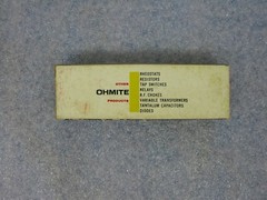 7.2k OHM 50 Watt 10% Adj. Ohmite Dividohm Vitreous Enameled Wirewound Resistor