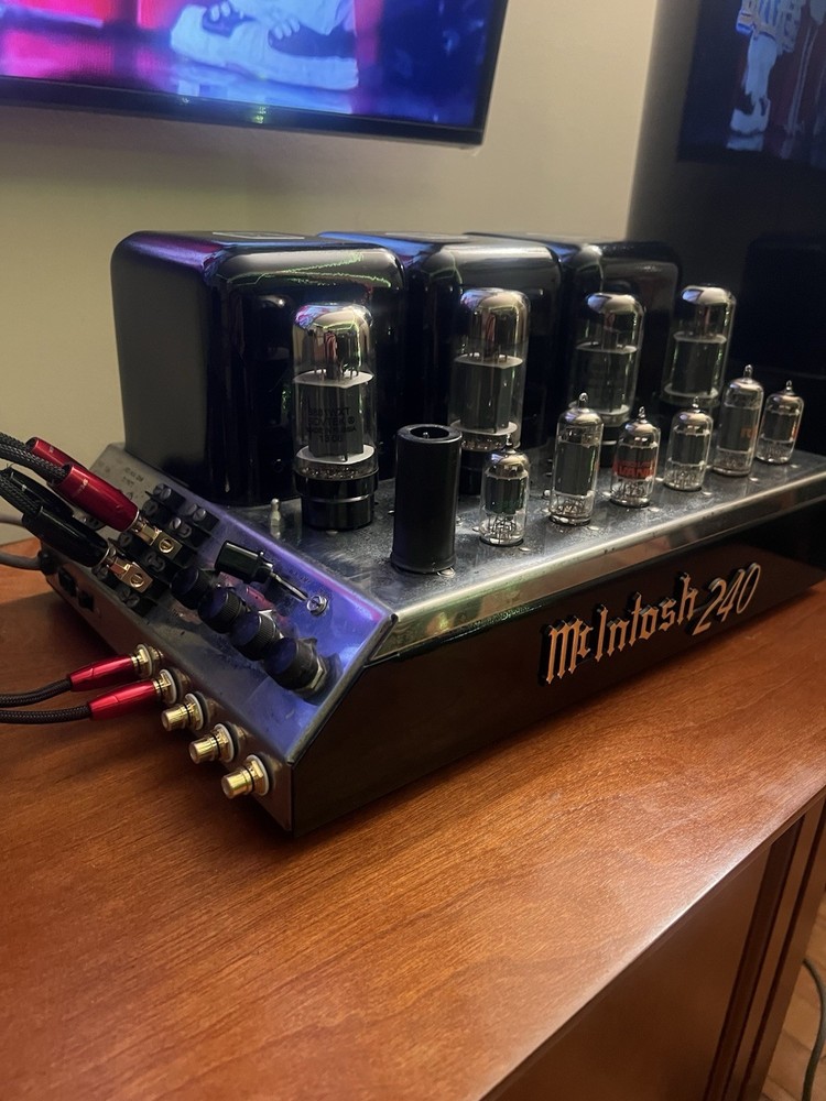 Mclntosh Mc240 Tube Amplifier