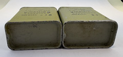 Pair Western Electric GA-52886 Sprague Vitamin Q Capacitors .5uF 750VDC Tested