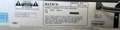 DOESNT WORK ** SONY EVC20 NTSC Analog 8mm Video 8 HiFi Stereo Player Recorder