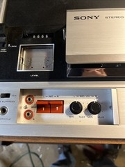 Sony TC-355 Reel To Reel Stereo 1/4″ Tape Recorder Parts Only