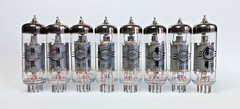 US Stock! 8x 6P1P (6П1П) SVETLANA 6P1 tubes Pentode Same Date 1970’s NOS