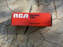 NOS RCA 6L6GC Vacuum Tube 1981 GE Owensboro USA Clear Top New In Box Vintage