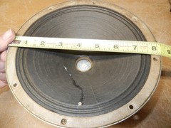 General Electric 8” FieldCoil Speaker, 475 ohms, with output trans, HamEstate