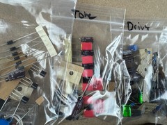 Sansui AU-7500 Complete Rebuild Kit High-Quality Recap Set Transistors Relay