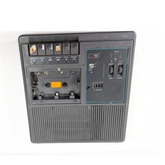 Bell & Howell 3181A Portable Cassette Tape Recorder Player Vintage Gray AC DC