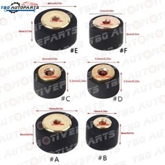 4pcs/set 11.8 * 7 * 2.0 11.8 * 8 * 2.0MM Copper Pinch Roller Recorder Cassette