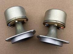 Pair Hitachi H-54H HF Bullet Tweeter Alnico Driver DOD & 8.1 DCR- HS-1400W