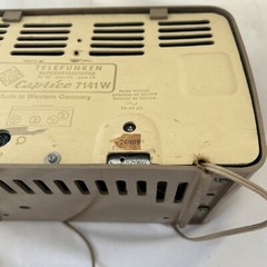 Telefunken Superheterodyne Caprice 7141W: NOT Working Western Germany