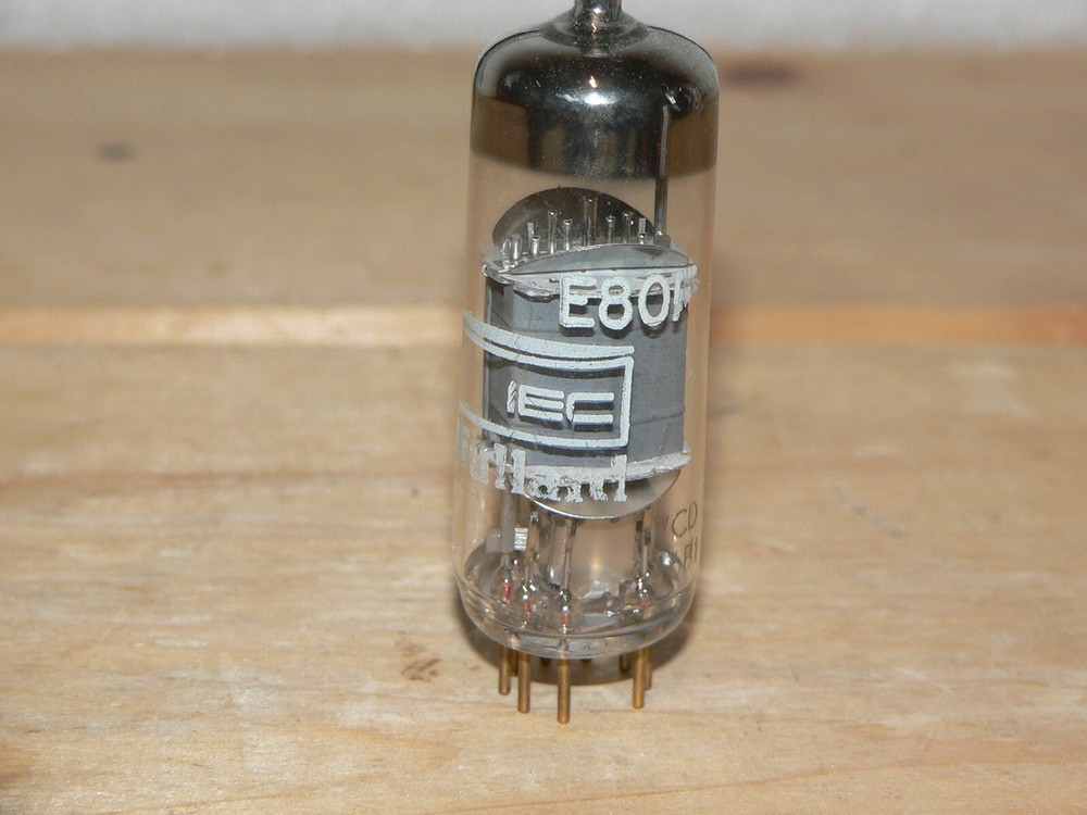 1 Mullard 6084/E80F Tube (Netherlands) Test good-Goldpins
