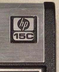 Hewlett-Packard HP 15C Scientific Calculator, Badge Label Only