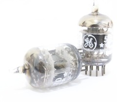 Match 1 Pair GE 5670 5 STAR 3 mica SQ getter TUBES = 2C51 396A Western Electric