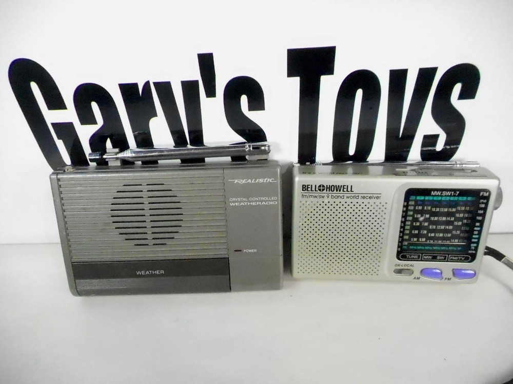 Realistic #12-241 Bell Howell #11090313 Teasted Lot