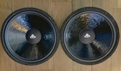 CV / CERWIN VEGA-153EM WOOFERS—TOTALLY RESTORED—ONE-PAIR—15” SPEAKERS-LAST PAIR