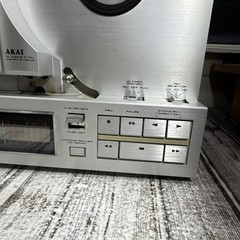 Akai GX-77 Reel to Reel Auto Reverse Tape Deck Tested Working Main Unit Only